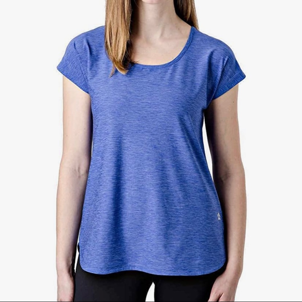 Tuff Athletics keyhole workout shirt